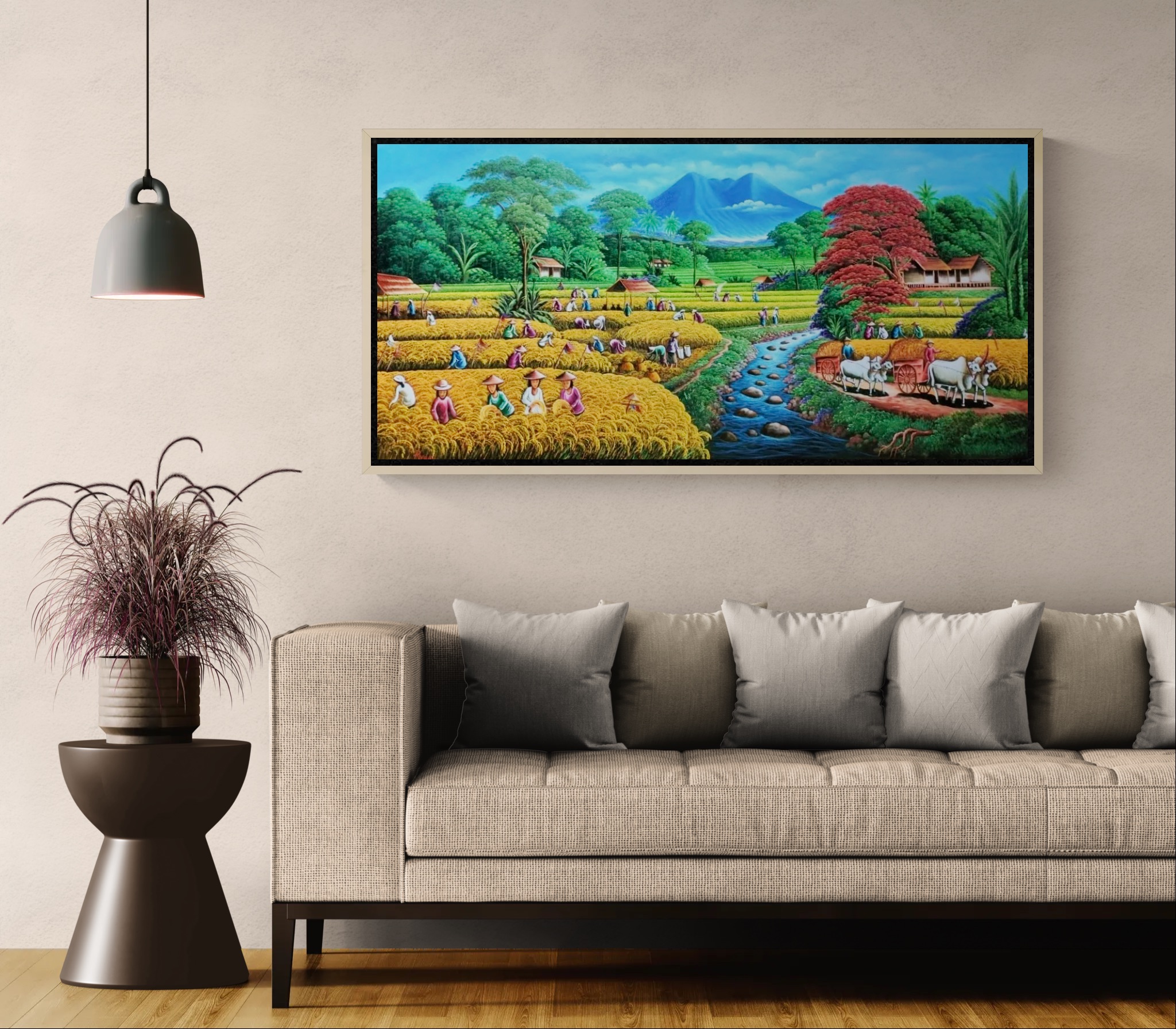 Harvest Harmony by the Riverside